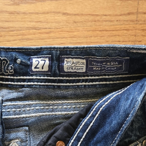 Miss Me Blue Embellished Jeans - Picture 6 of 6